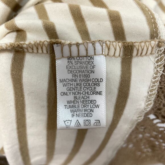 Isaac Mizrahi Live Women Short Sleeve Blouse Top Shirt Size XL X-Large M276 -6 - Picture 7 of 13